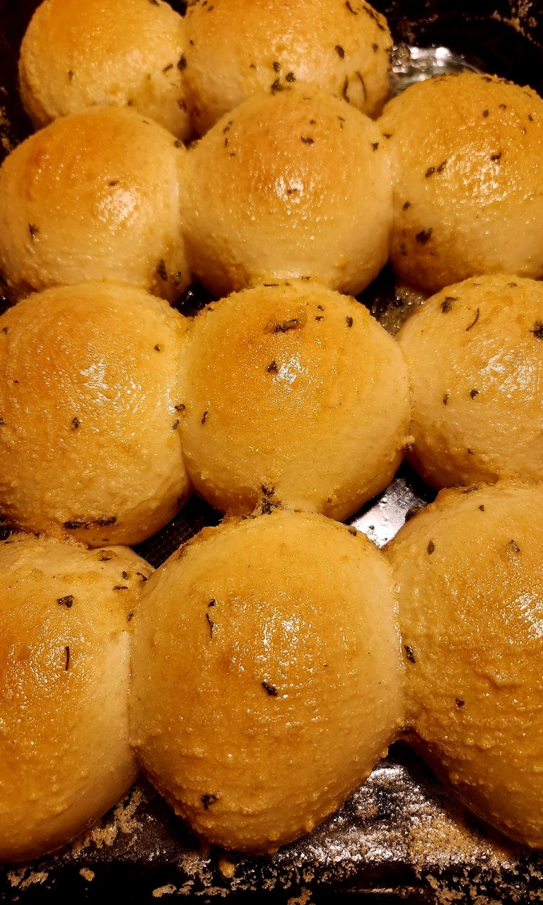 April's home-baked Artisan Dinner Rolls